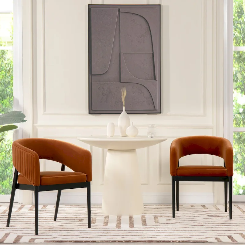 Mirah Velvet Upholstered Dining Chair