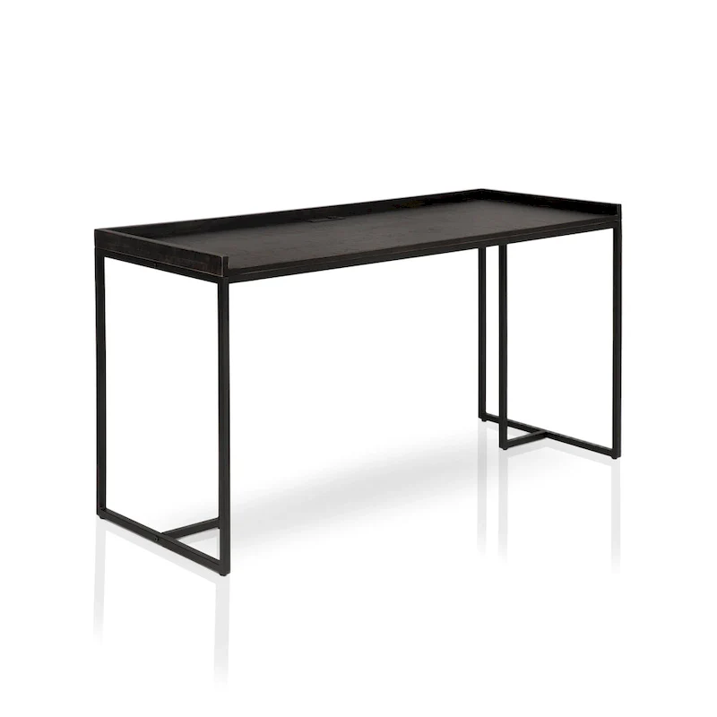 Magnus Industrial 59-inch Metal Computer Desk with USBs by