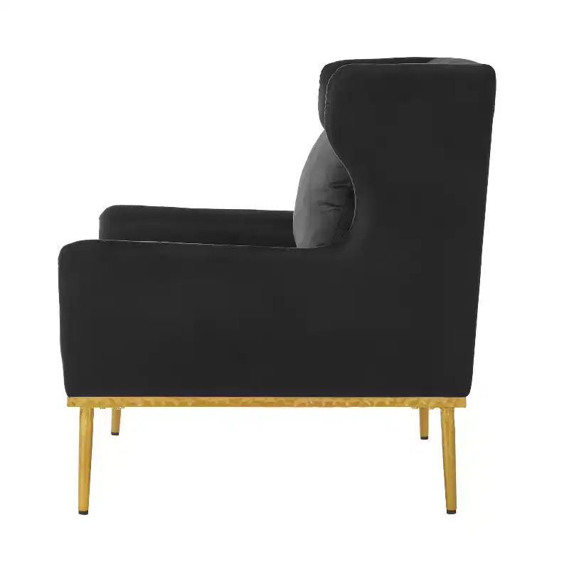Christopher Knight Home Galina Modern Velvet Armchair with Pillow