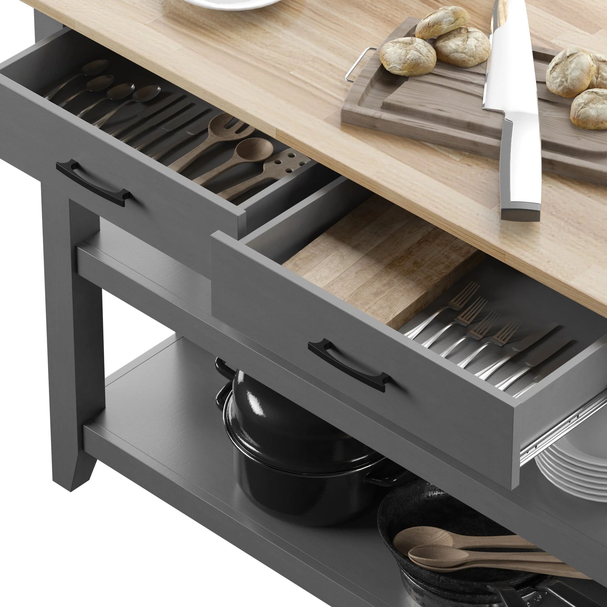 Modern Farmhouse Kitchen Island