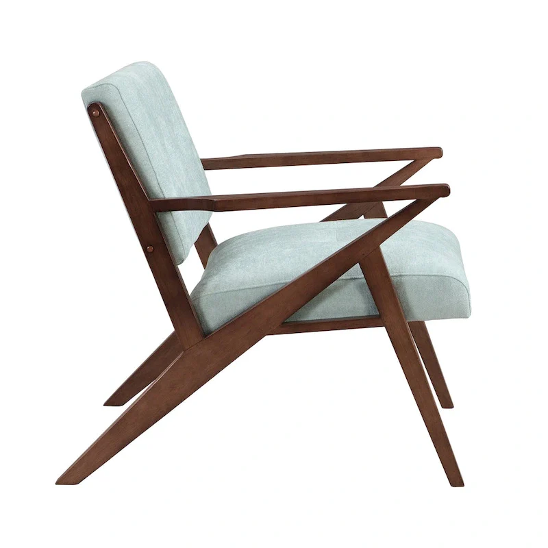 Accent Arm Chair with Wooden Frame