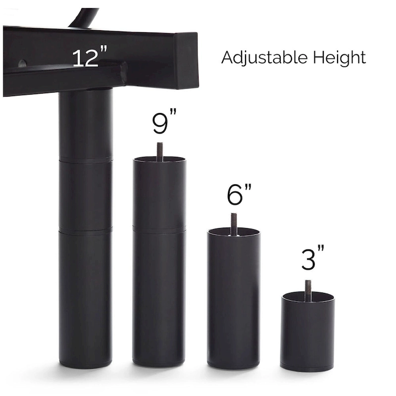 Nestl Premium Adjustable Massaging Bed Frame Base with Wireless Remote