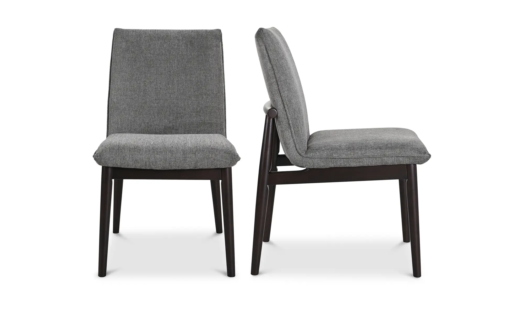 Charlie Dining Chair Dark Grey – Set Of Two