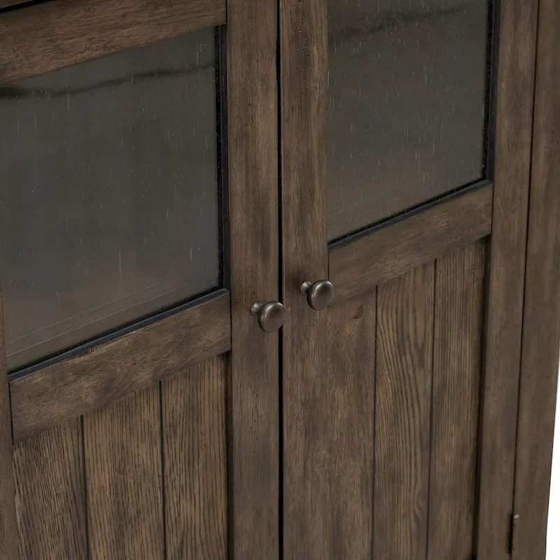 Midland Falls Rustic Brown Buffet 66 Inches