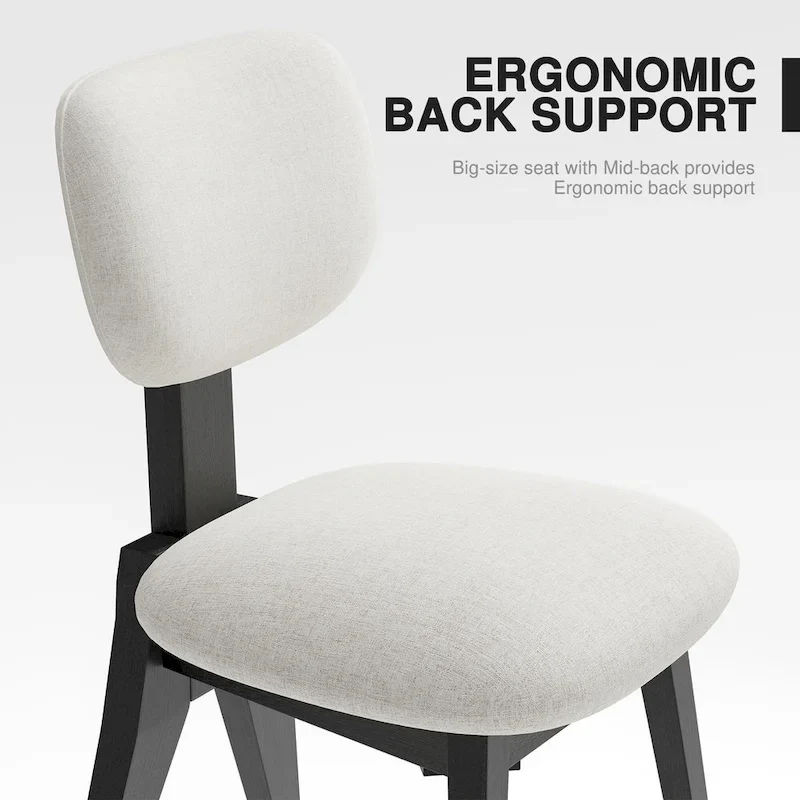 Solid Wood Dining Chairs(Set Of 2) - 21*19*33