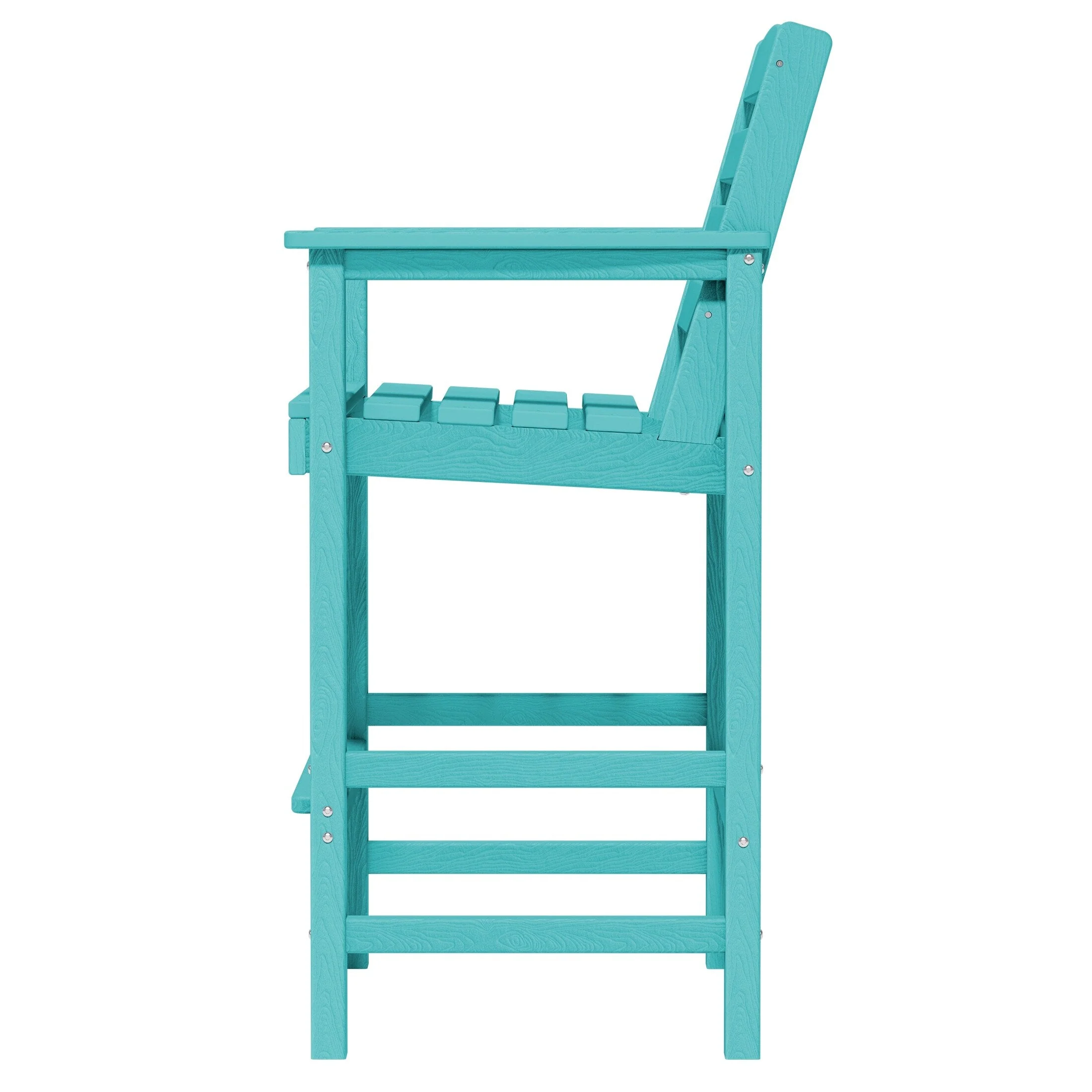 Plastic Tall adirondack Chair Set Of 3-Piece Patio Conversation Set