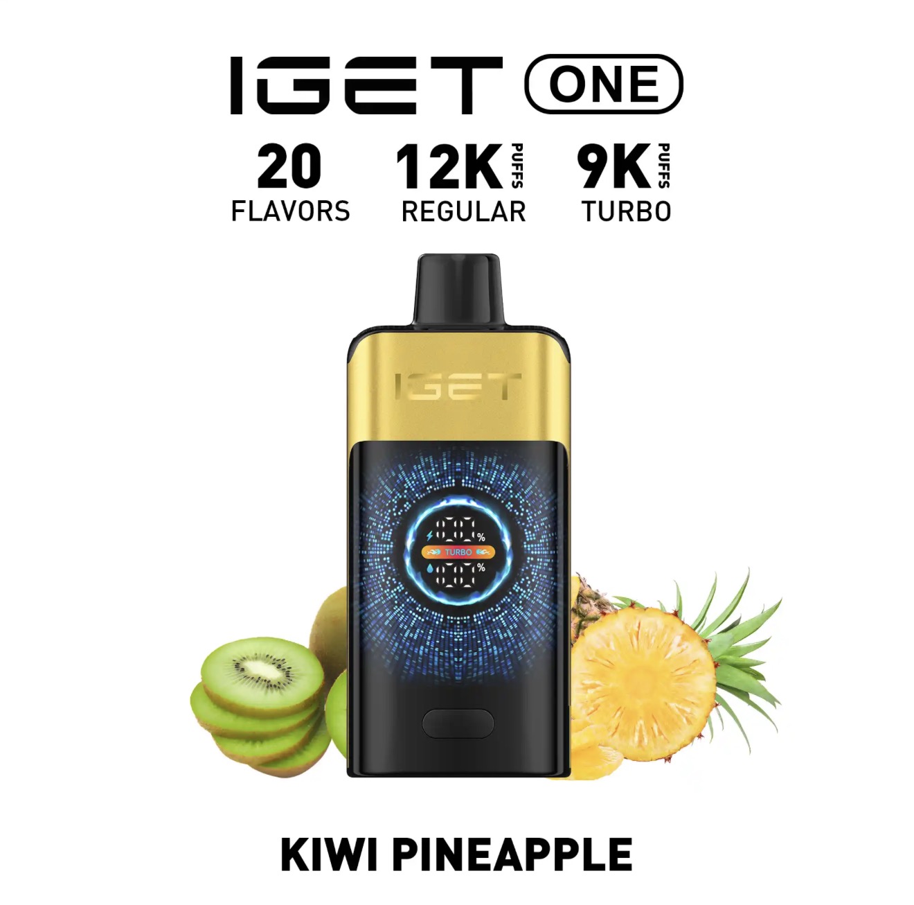 New IGET ONE 12000 Puffs 15 Flavors