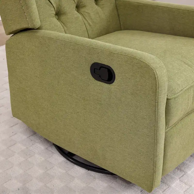 Multi-gear adjustable lounge chair 360 degrees full rotation rocking chair