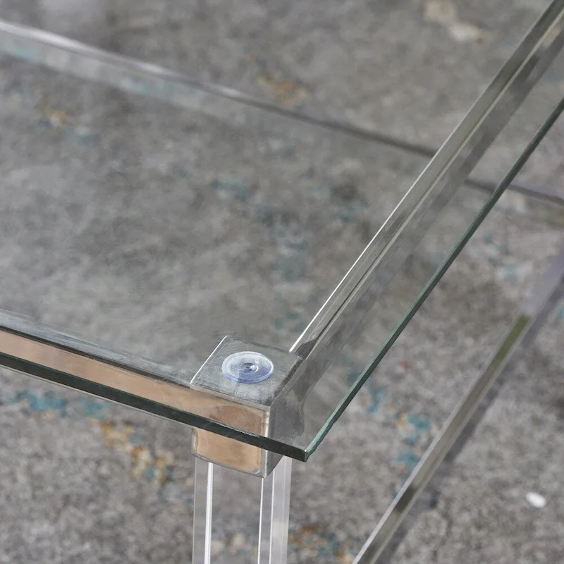 Bayla Modern Rectangle Glass Coffee Table by Christopher Knight Home - 26L x 48W x 18H