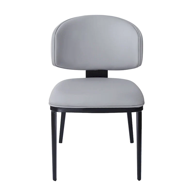 '- PU Leather Upholstered Dining Chairs