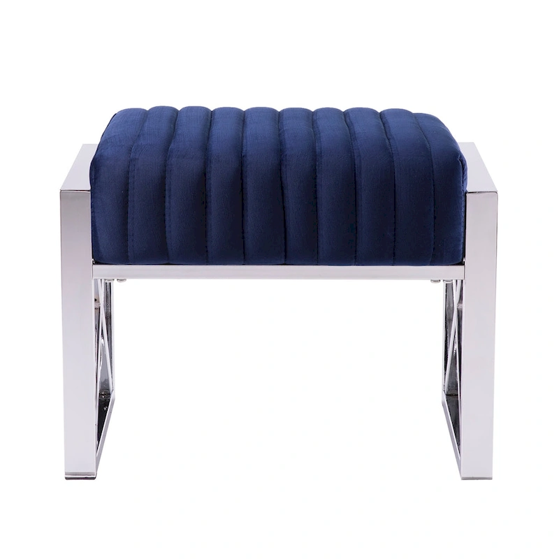 SEI Furniture Brent Fabric Ottoman