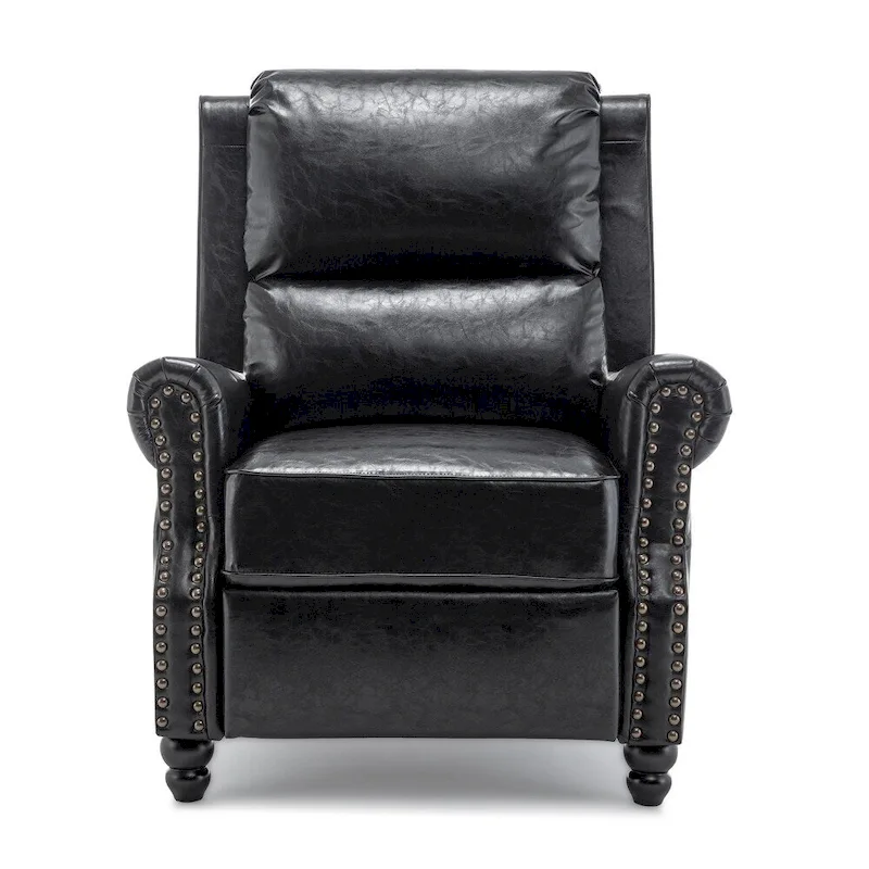 Modern Padded Seat Recliner Chair with PU Leather