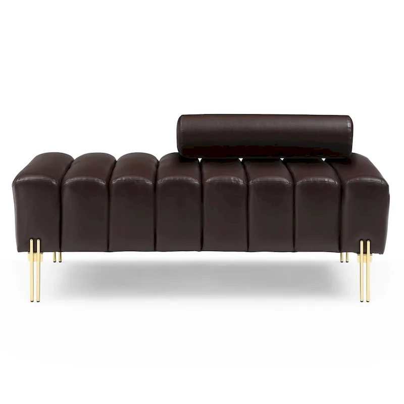 Width Modern End of Bed Bench