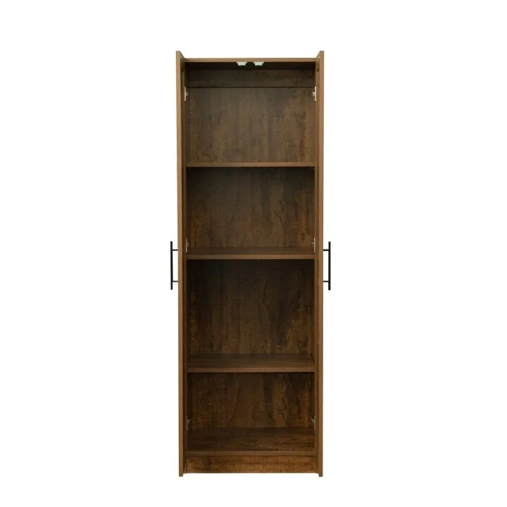 High Wardrobe/Armoires with 3 Shelves