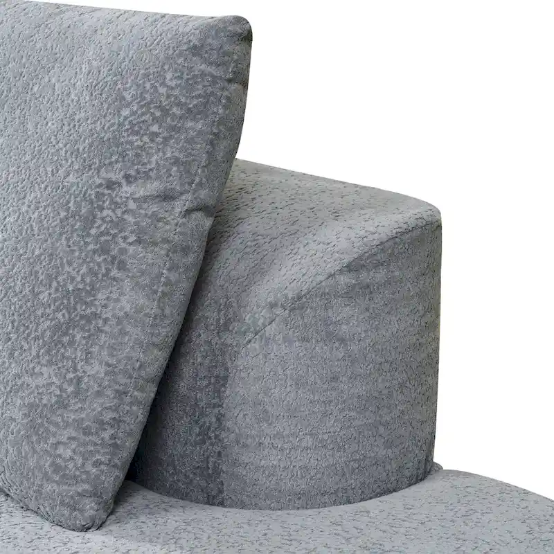 Christopher Knight Home - Olivia Curved Foam Sofa Set - 116L