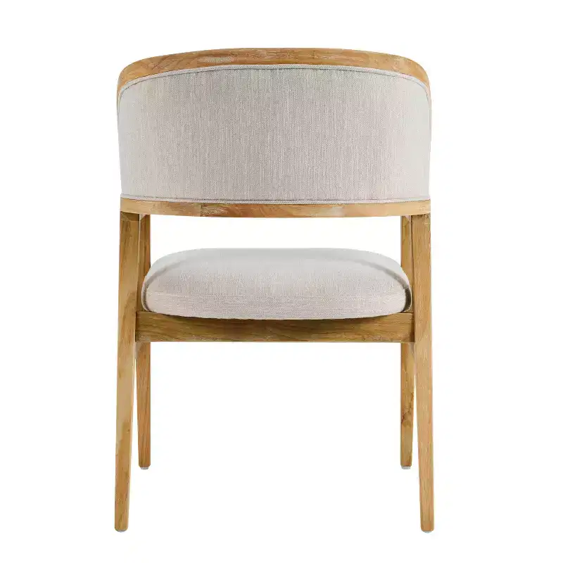 Christopher Knight Home Rosa Mid-Century Modern Rubberwood Upholstered Dining Chairs (Set of 2)