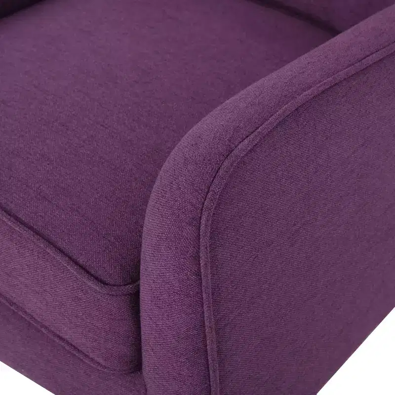 GDFStudio Merel Mid-Century Modern Fabric Tufted Accent Chair