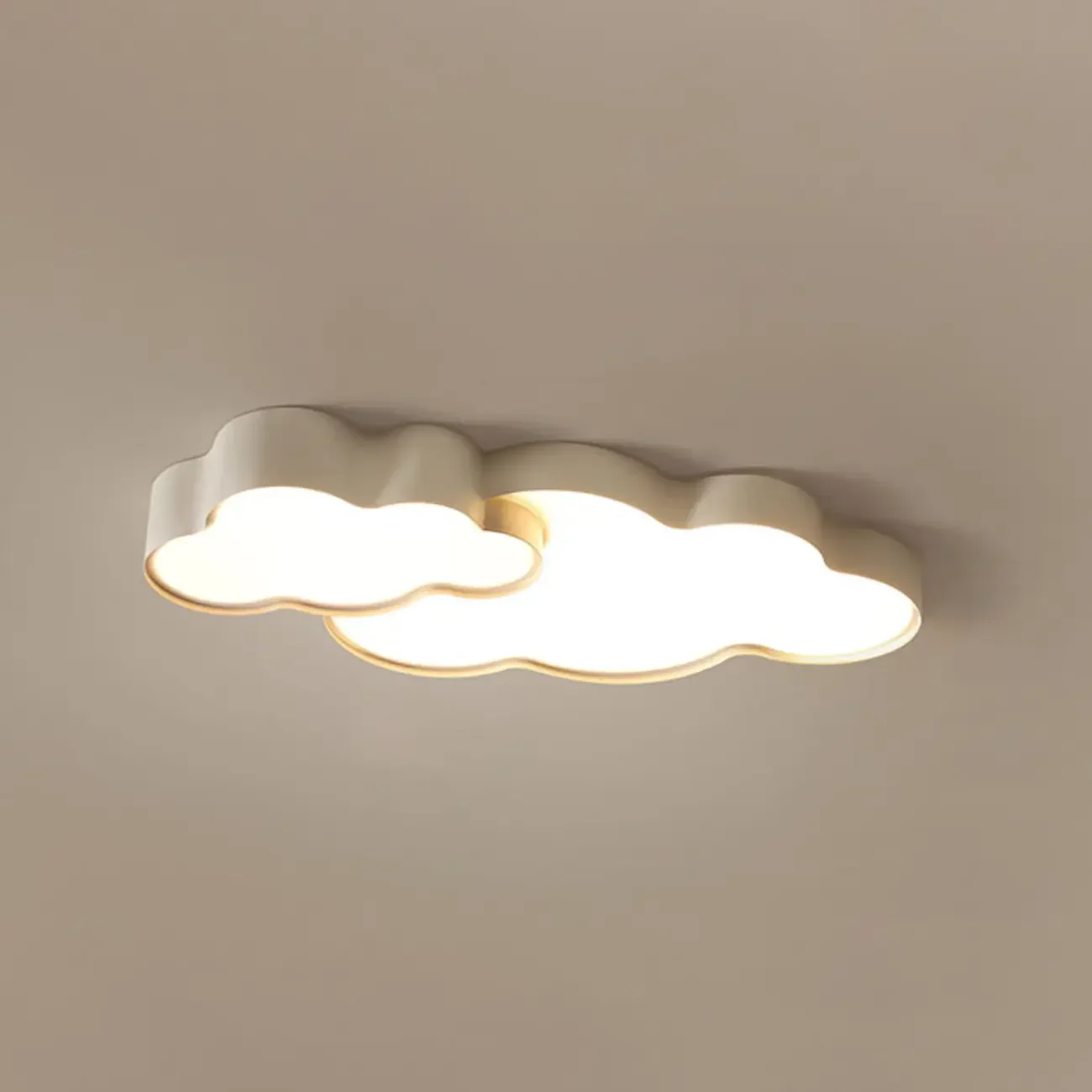 21.5W Dimmable Cloud LED Ceiling Light for Bedroom Ambiance