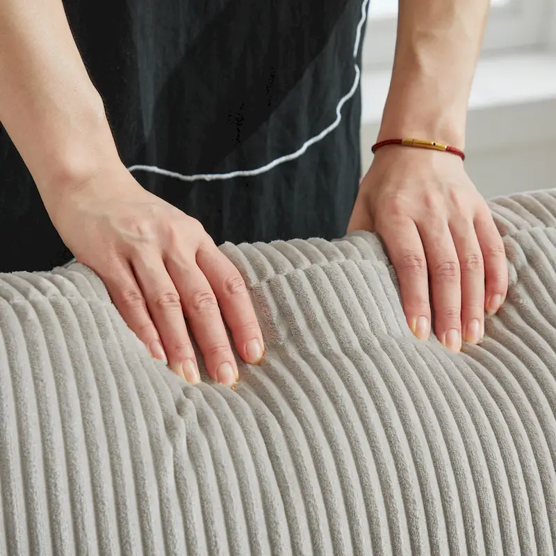 Upholstered Swivel Barrel Armchair Club Chair With Metal Base