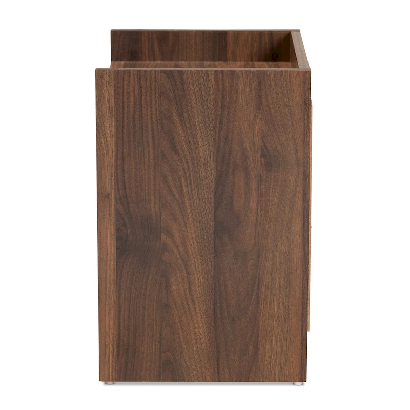 Hale Modern and Contemporary Wood 1-Door Nightstand