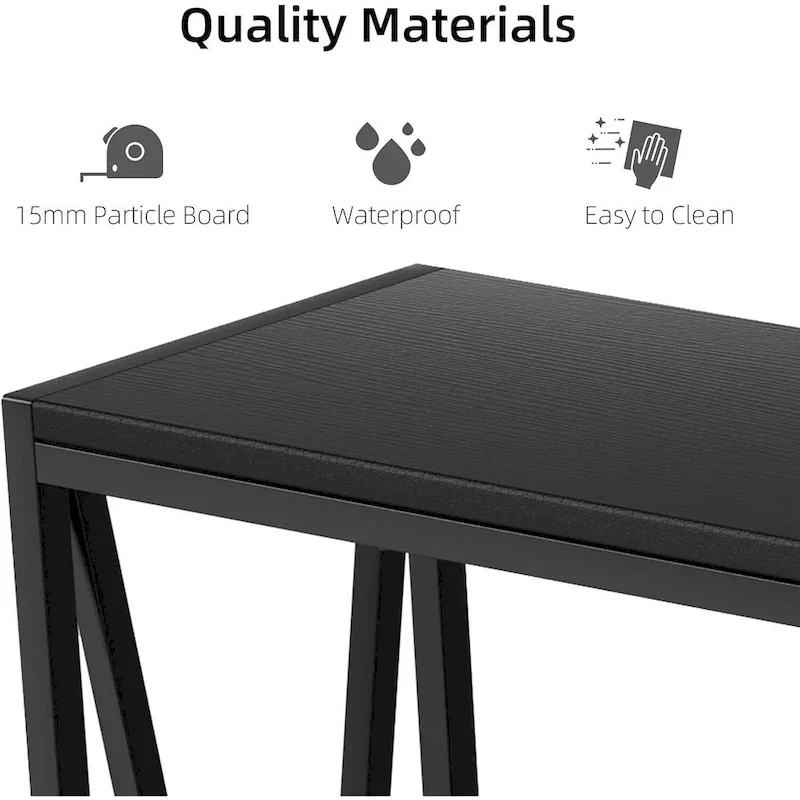 39.4 Behind Couch Table, Narrow Sofa Table