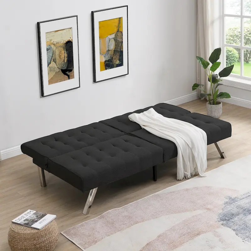 Modern Couch Fabric Comfy Sofa bed for Apartment, Living Room, Studio