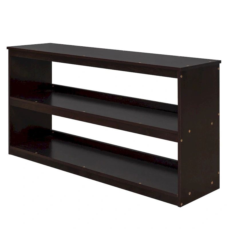 Full Pine Multifunctional Loft Bed with Movable Desk