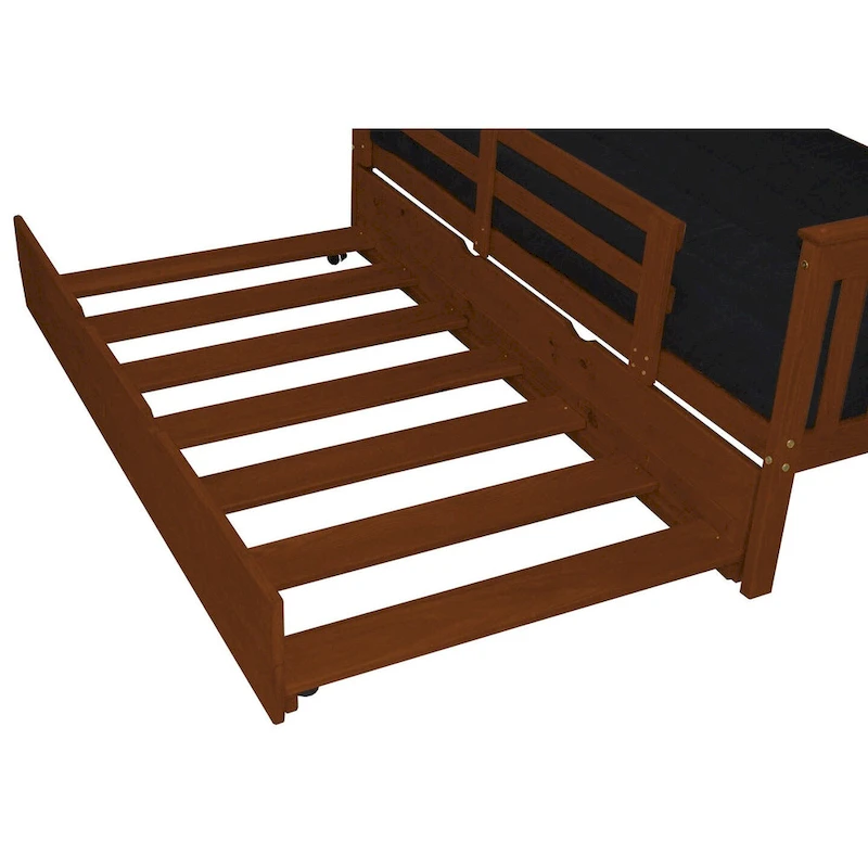 Pine Full Trundle Unit