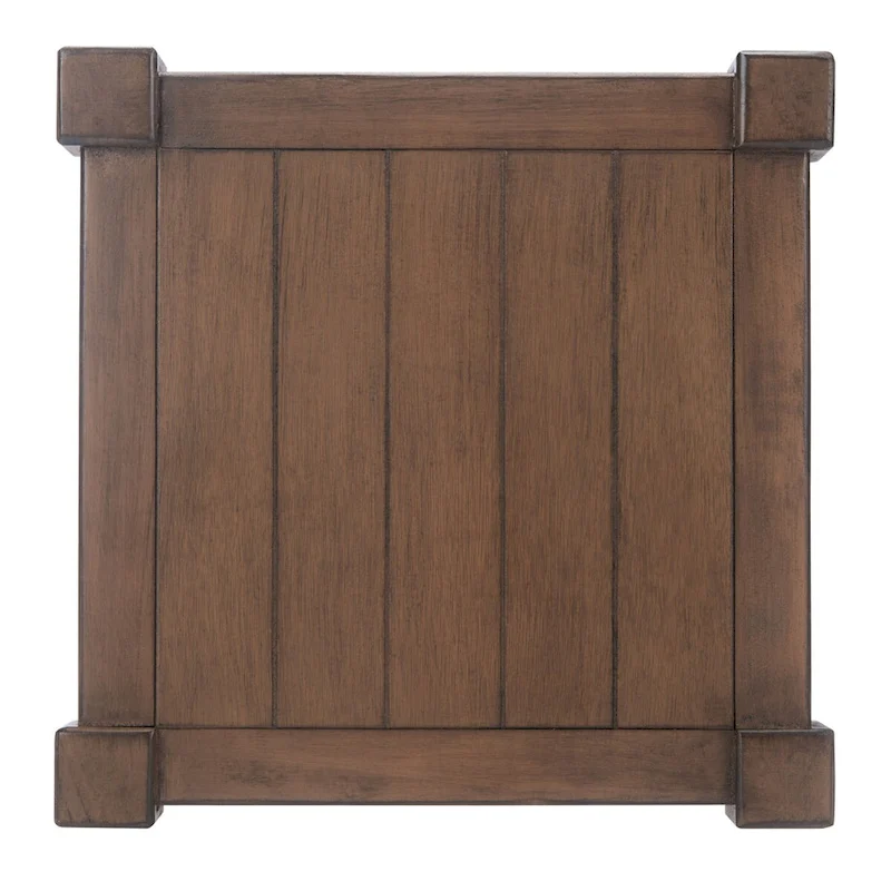 SAFAVIEH Nermira Square Accent Table - 13.8 W x 13.8 L x 28.3 H - 14Wx14Dx28H