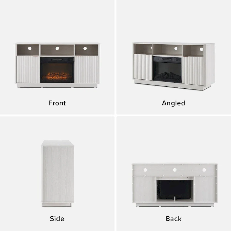Mopio Brooklyn 59 Electric Fireplace TV Stand