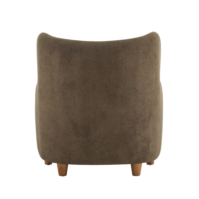 Bacho Fabric Wingback Accent Chair by Christopher Knight Home