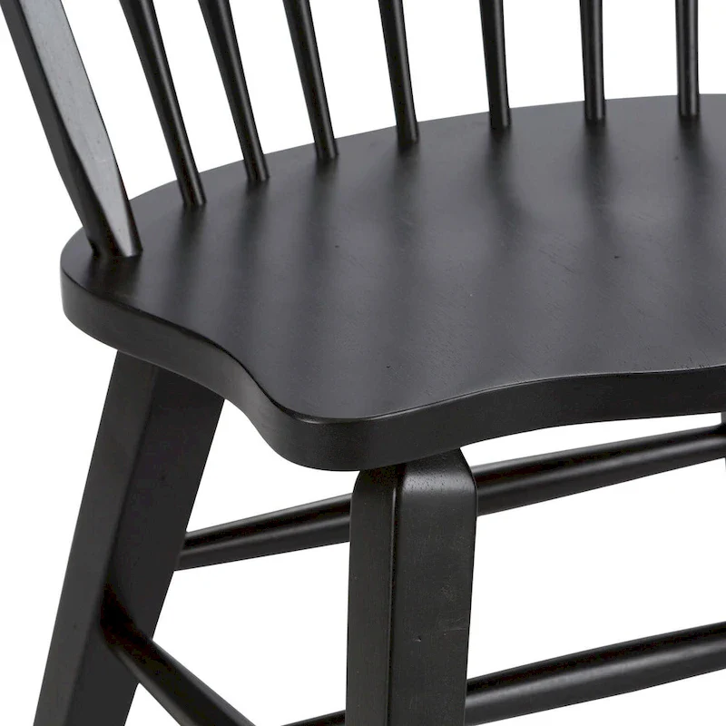 The Black Back Side Chair (Set of 2)