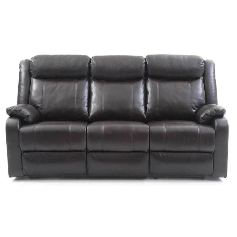 Ward Faux Leather Double Reclining Sofa