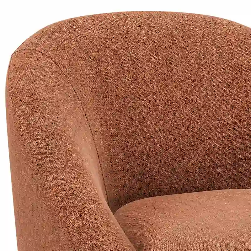 WYNDENHALL Bonita 27 inch Wide Irregular Mid Century Modern Accent Chair - 26.6 D x 26.8 W x 31.5 H