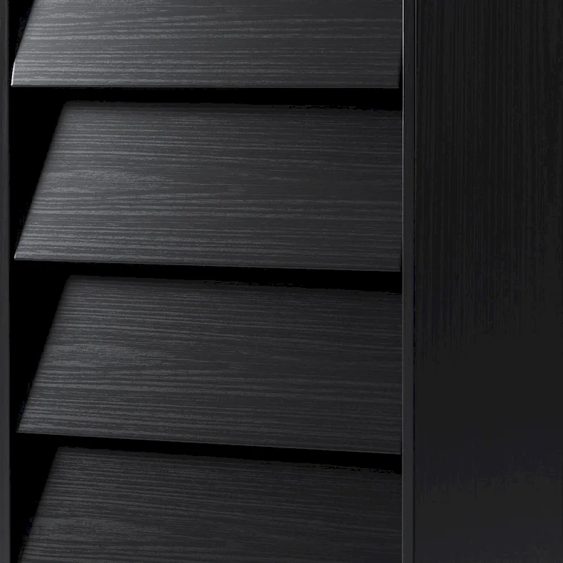 4-drawer Dresser Wood Tall Chest of Drawers for Bedroom Living Room