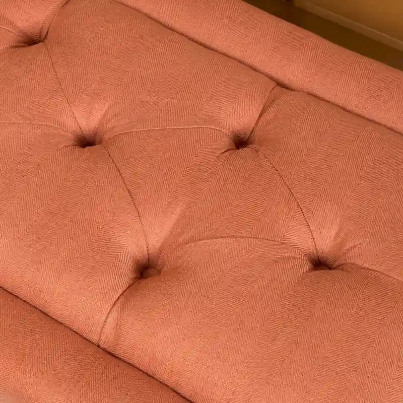 Williams Tufted Fabric Ottoman Bench by Christopher Knight Home