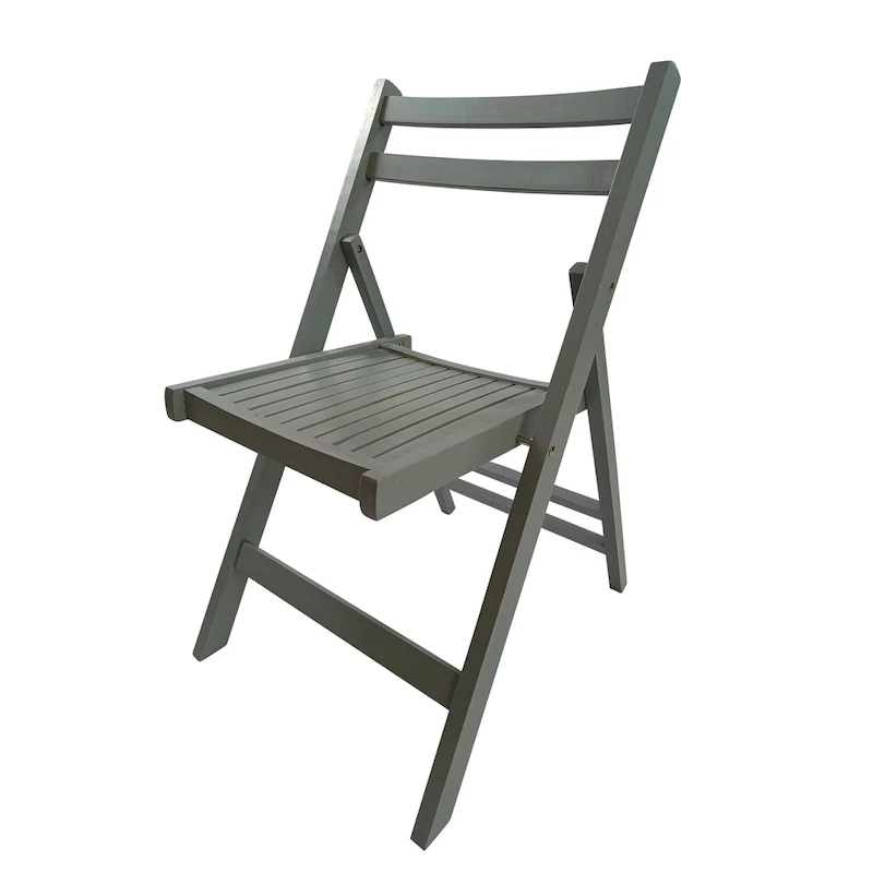 Wood Folding Chair Set of 4