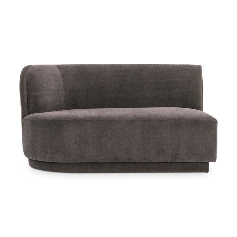 Aurelle Home Yanelli Modern 2-seat Left Sofa