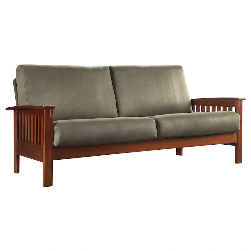 Hills Mission-style Oak Sofa by iNSPIRE Q Classic