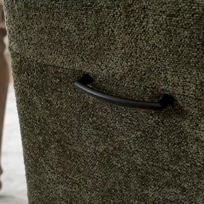 Modern Upholstered Dining Chairs with Swivel Metal Legs