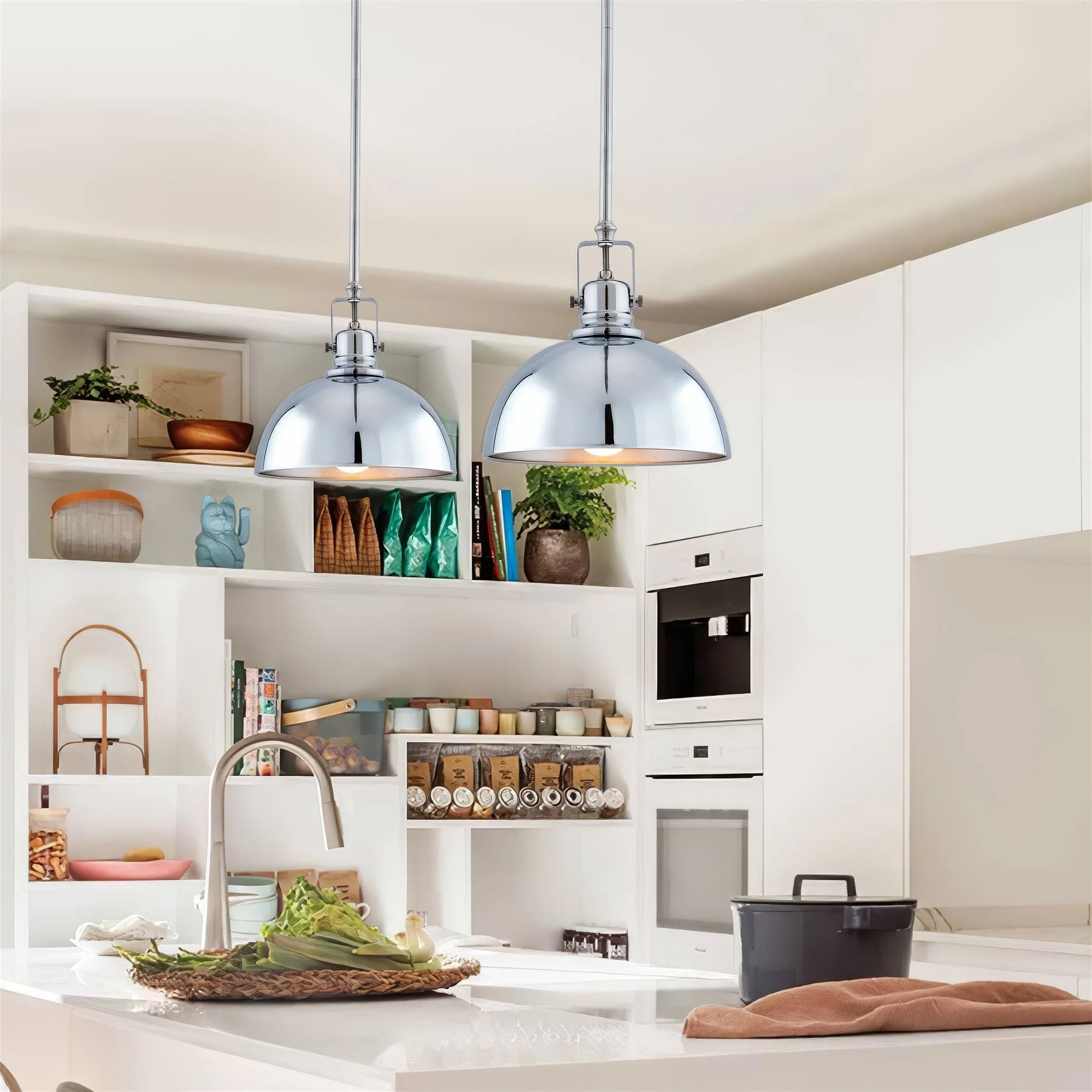 Belle 9 Modern Industrial Pendant Light