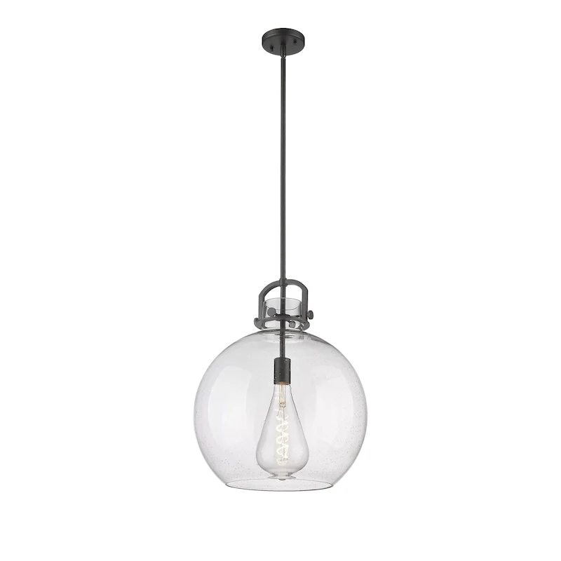 Innovations Lighting Newton Sphere - 1 Light 16  Stem Hung Pendant