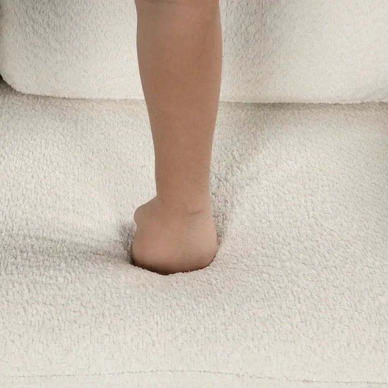 87.7 Convertible Sectional Pull Out Sofa Bed