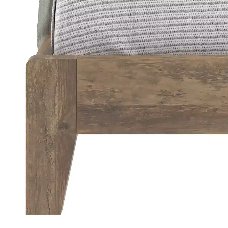 Galano King Tiena Lencia Bed with Headboard  Knotty Oak