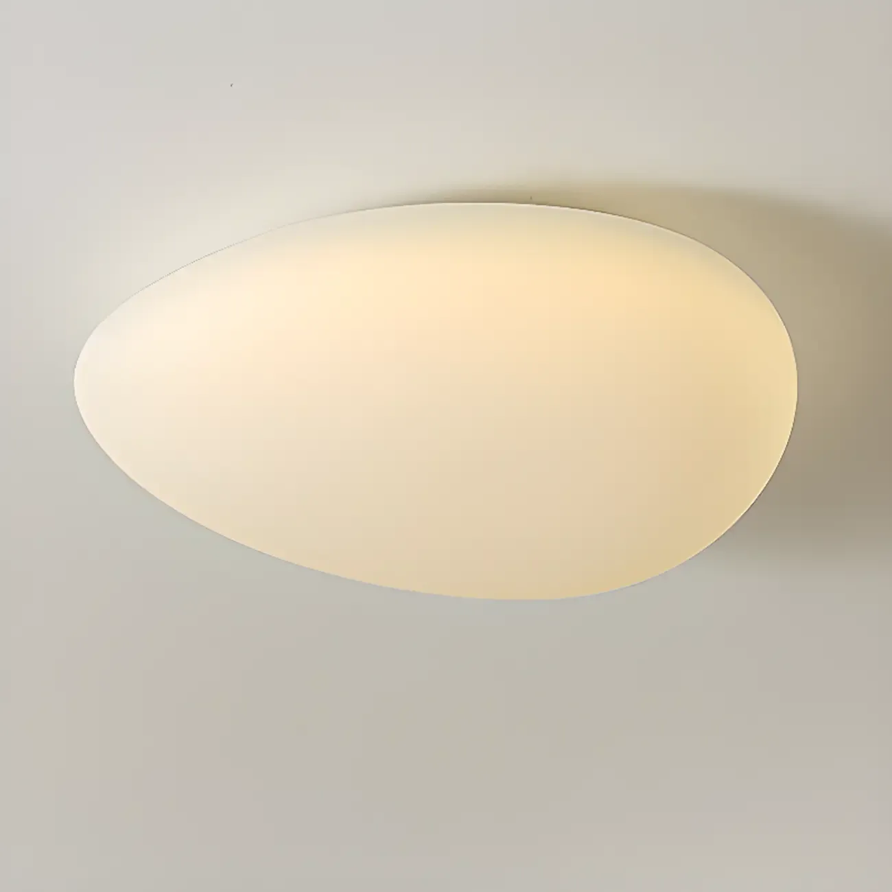 Modern Geometric Dimmable LED Flush Ceiling Light