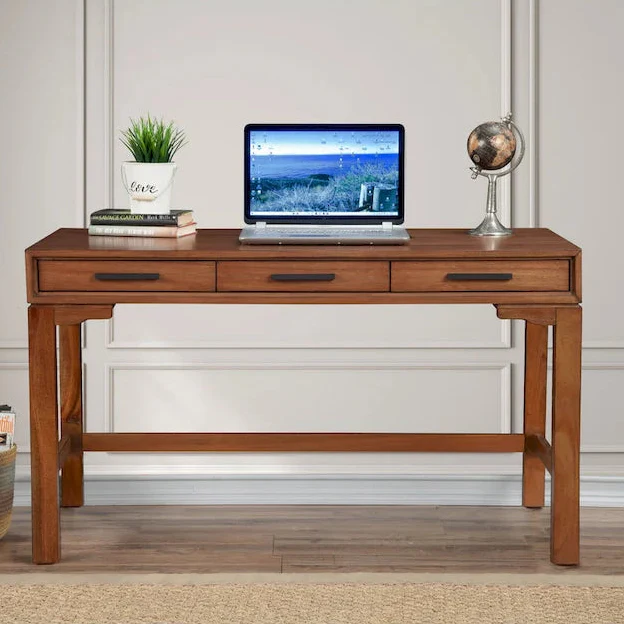 Large Writing Desk with Dovetail Drawers