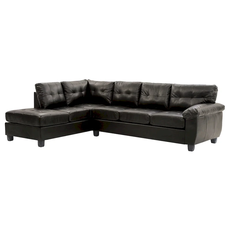 Gallant Faux Leather Sectional Sofa