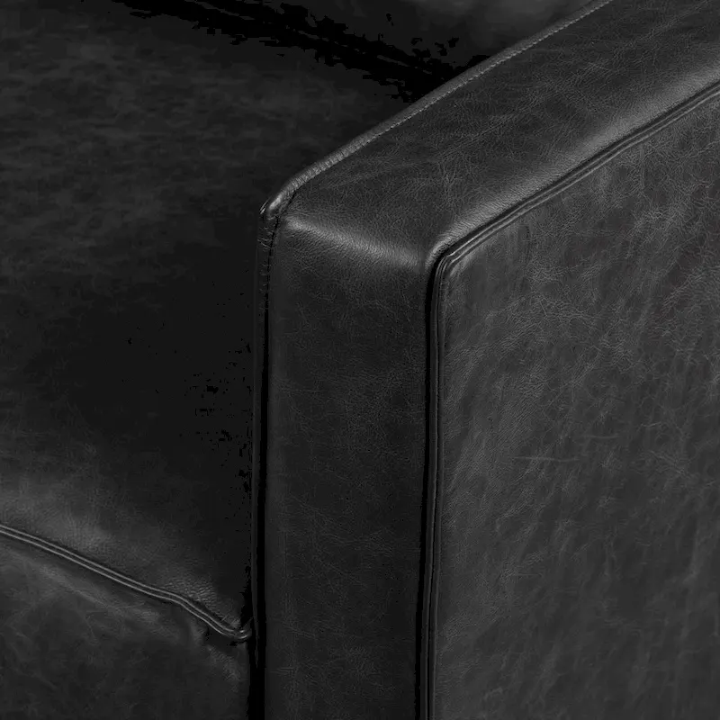 Poly & Bark Mateo 82.5 Sofa - Full Grain Genuine Italian Leather
