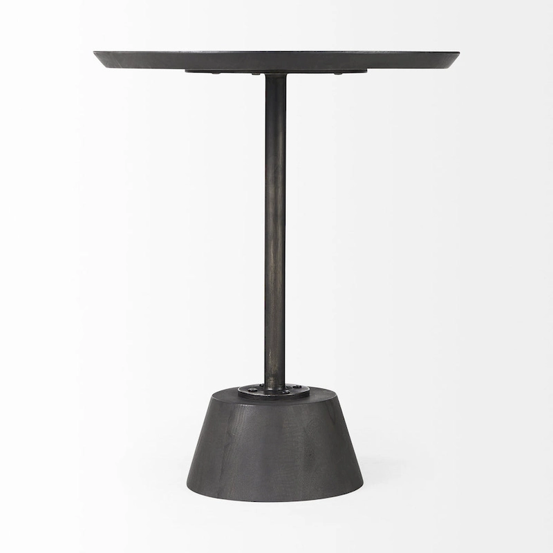 Pedestal Table with Detailing - 24 H x 20 W x 20 D