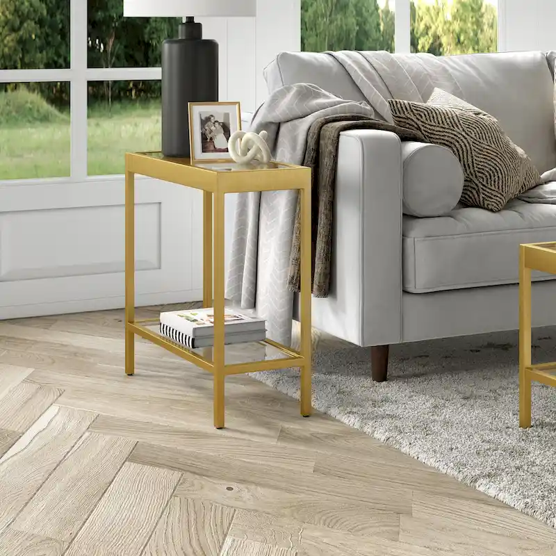 Alexis 24 Wide Rectangular Side Table